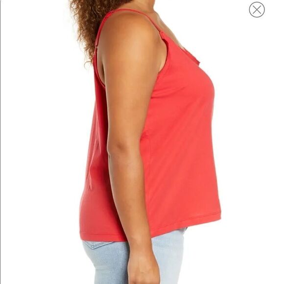 šTreasureā&āBondĀ OrganicāCottonāCamisoleāredā2XĀ  - Picture 4 of 10